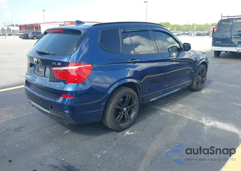 2011 BMW X3 xDrive35I z USA, uszkodzony, nr VIN 5UXWX7C54BL734131